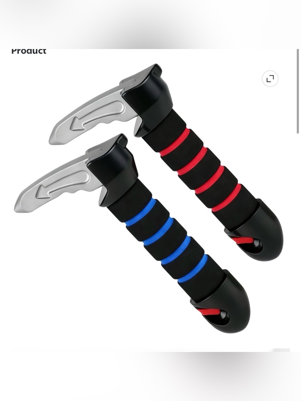 2 Pack Car Door Handle/ emergency tool